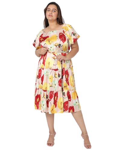 Image of VERO Moda Below The Knee Shift Dress for Women