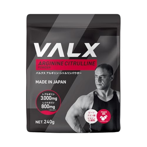 VALX �o���N�X �A���M�j���E�V�g�������p�E�_�[ �A�Z�������� by �R�{�`�� 240g 1�܂�����L-�A���M�j��90,000mg L-�V�g������24,000mg ���Y