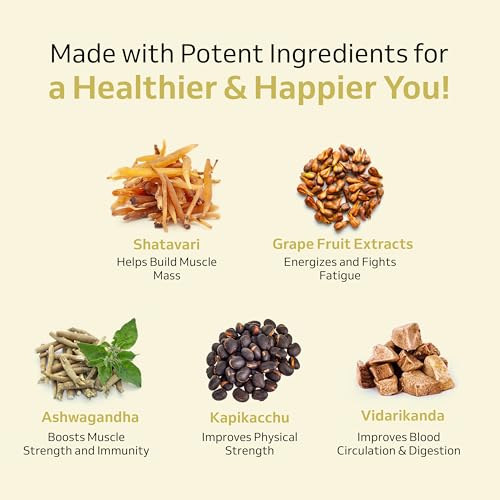 Image of Purely Yours Weight Gainer 60 Capsules | Ayurvedic Supplement for Healthy Weight Gain, Digestion & Muscle Mass | 100% Natural for Men & Women