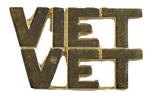 VIET VET LAPEL PIN OR HAT PIN - Size 1