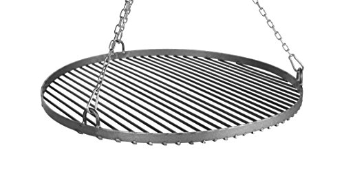 Grill pivotant sur trépied 50cm en inox robuste et durable