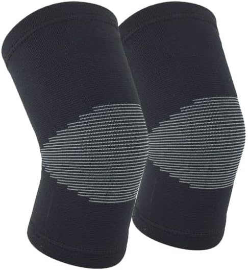 Exercise, Protection Breathable Professional Sports Knee Pads Fitness Climbing Basketball Cycling Anti-Skid Protective Gear for Fitness, Cycling, Running, Playing Football