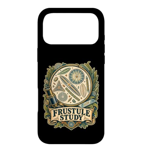 Frustule Study Microalgues Microscopie Limnologie Coque pour iPhone 17 Pro Max