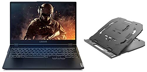 Image of Lenovo Legion5 AMD Ryzen5 4600H 15.6 inch(39.62 cm) FHD IPS Gaming Laptop(8GB /1TB HDD /256GB SSD /Win /120 Hz /GTX 1650 4GB GDDR6) 82B500MMIN 2-in-1 Laptop Stand