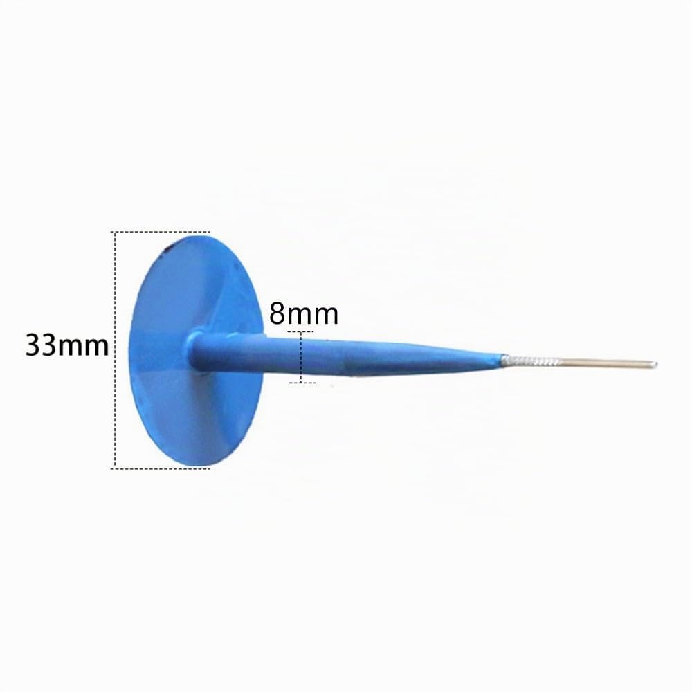 MiOYOOW 20PCS Kit Patchs Réparation de Crevaison, Réparation de Pneu Patchs Plug Tubeless Champignon Nail Patchs Gomme pour Voiture Moto Vélo