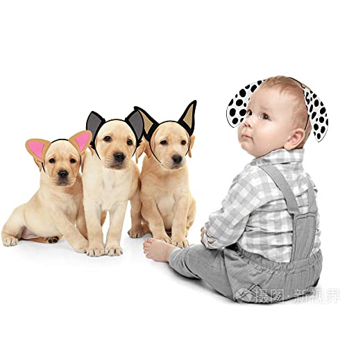 Ppxmeeudc 9pcs dogs ear headbands for pet birthday party favors for costumes dress-up party supplies 3 Ppxmeeudc 9pcs dogs ear headbands for pet birthday party favors for costumes dress-up party supplies - image 4