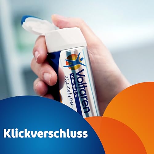 Voltaren protibolečinski gel forte 23,2 mg/g gel z diklofenakom za akutne bolečine v hrbtu, mišicah in sklepih, diklofenak gel proti bolečinam, 100 g