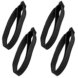 Lovelysp Patio Umbrella Tie Strap Nylon Patio Umbrella Tie Strap Adjustable Securing Strap Umbrella Wind Stabilizer Strap Patio Umbrella Accessories (Black) 3pcs