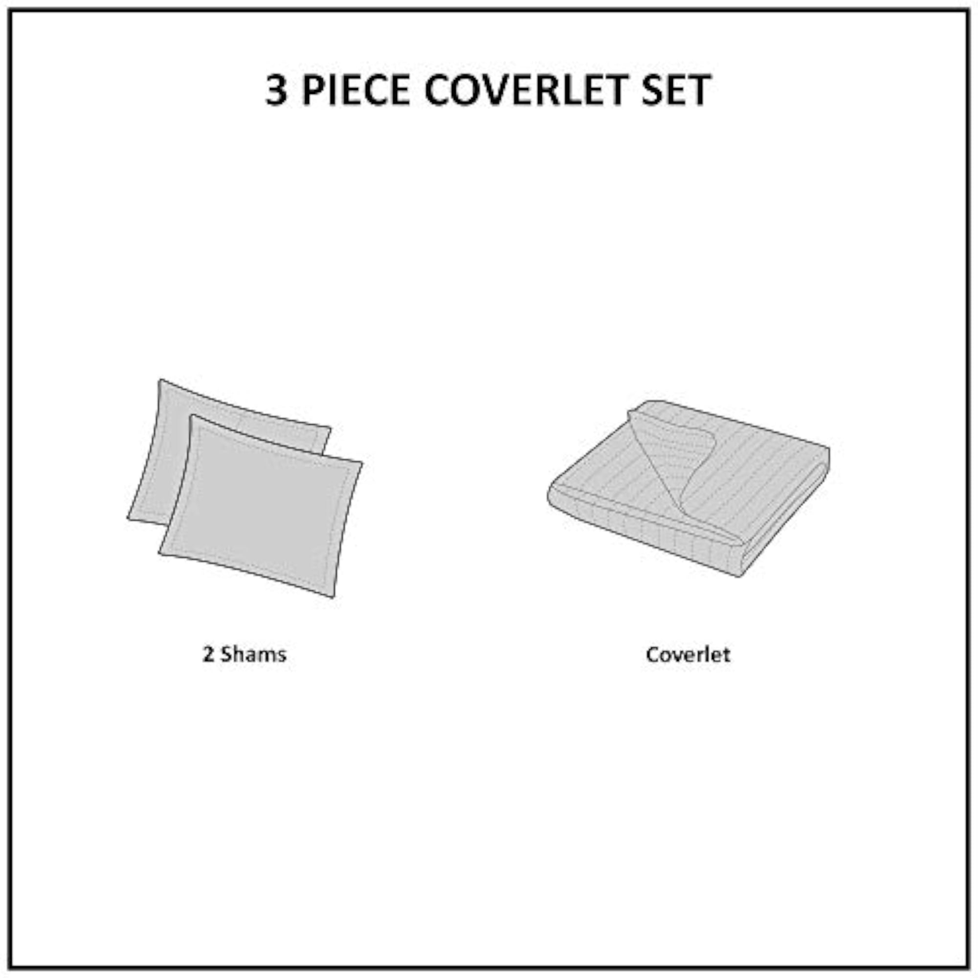 Enya Reversible Quilt Set, King/Cal King, 3 Piece, Aqua