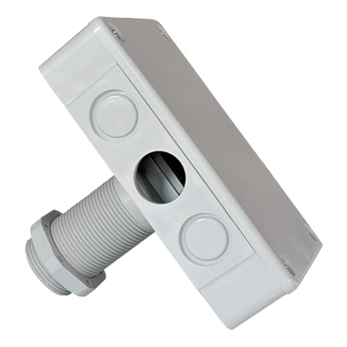 HTS e-com CBE Kabeldurchführungsdose KT5 + 1x Stck. PG11 Verschraubung, wasserdicht, erweiterbar, IP68, Dachdurchführung für Wohnwagen, Boote und Camper für Solar & Satanlagen, bis zu 3 Kabel