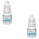 ReboCare Ocuvid Augentropfen | Doppelpack | 2 x 10 ml | Pflegemittel für Tiere | Feuchtigkeit für gereizte, trockene Augen | Prophylaktisch bei Neigung zur Bindehautentzündung
