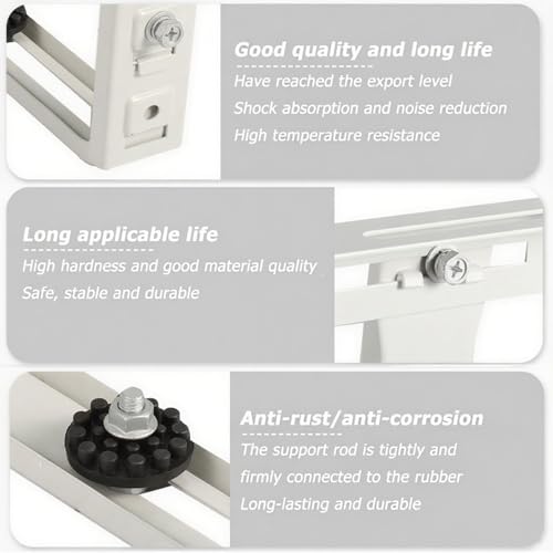Support de climatiseur de plafond robuste en acier galvanisé