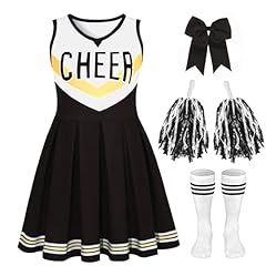 Black Cheerleader Costume for Girls