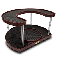 Algopix Similar Product 17 - Spice Rack Organizer for Cabinet 2 Tier