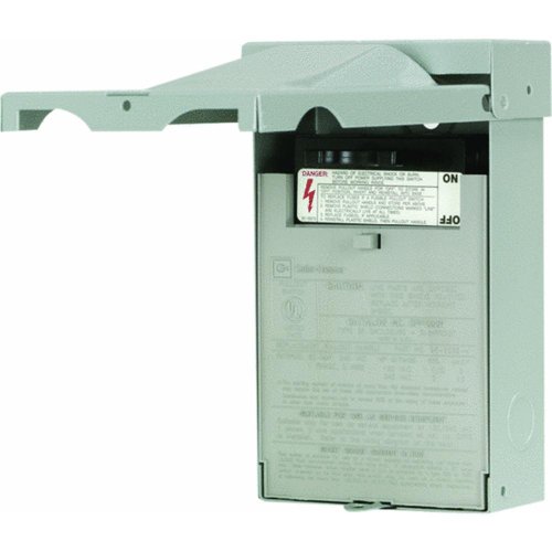 EATON CORPORATION Eaton Dpf222Rp Pullout Air Conditioner Disconnect, 120/240V, 60-Amp, No Color