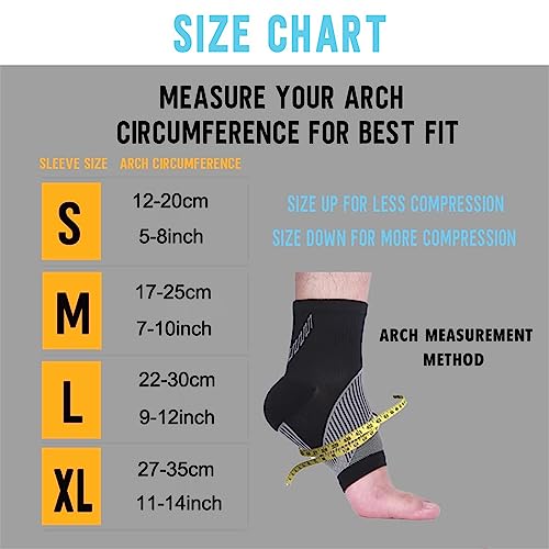 Image of 2Pairs Comprex Ankle Sleeves, Soothe Relief Socks for Neuropathy Pain Women, Plantar Fasciitis Socks for Arch Support, Achilles Tendonitis, and Foot Pain Relief (XL, Red)