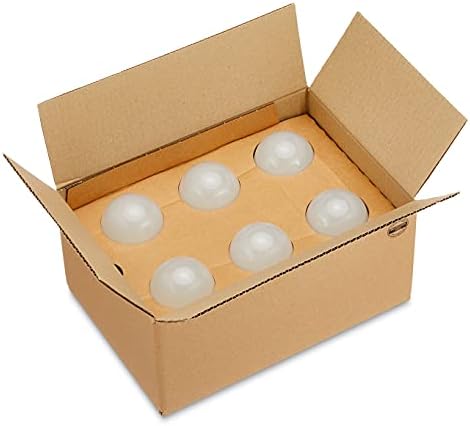 Amazon Basics LED E27 Edison Screw Bulb, 13W (equivalent to 100W), Cool White, Non Dimmable - Pack of 6