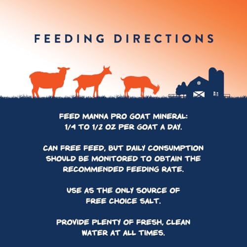 Manna Pro Goat Mineral Supplement, 8 lb