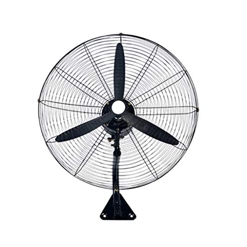 OWOHYG Ventilador eléctrico Ventilador Industrial de huracán, Ventilador oscilante/de bocina de Alta Potencia, Comercial/montado en la Pared (Aleta de Ventilador de Acero plástico de 78 cm y 260 W)