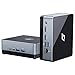 Produktbild CyberGeek Nano A1 Mini PC Win 11 Pro, Intel 12th Gen Alder Lake N100 Mini Computer, 16GB RAM 1TB NVMe SSD, Micro Desktop Computer Support 4K Dual Display/USB 3.0/WiFi 6/BT5.2/RJ45/VESA Office/Home