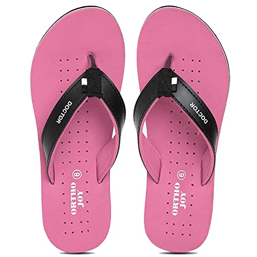 Image of ORTHO JOY Extra soft women's orthopaedic comfort fit slippers for women's daily use