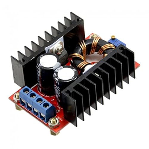 Robodo MO48 150W DC Boost Converter 12 35V or 6A Step Up Adjustable Power Supply (Pack of 1)
