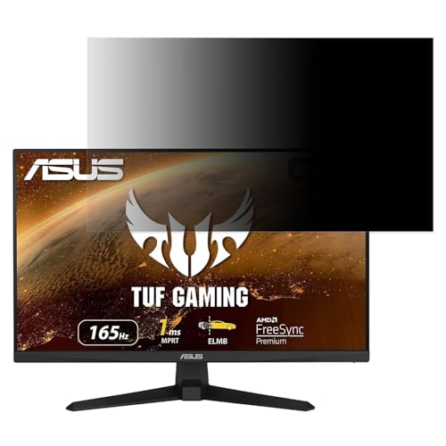 ASUS TUF Gaming VG249Q1A-J 23.8インチ 16:9 対応 覗き見防止フィルター プライバシーフィルター ブルーライトカット 反射防止 PC パソコン モニター のぞき見防止 画面保護フィルム 保護シート 着脱簡単 両面使用