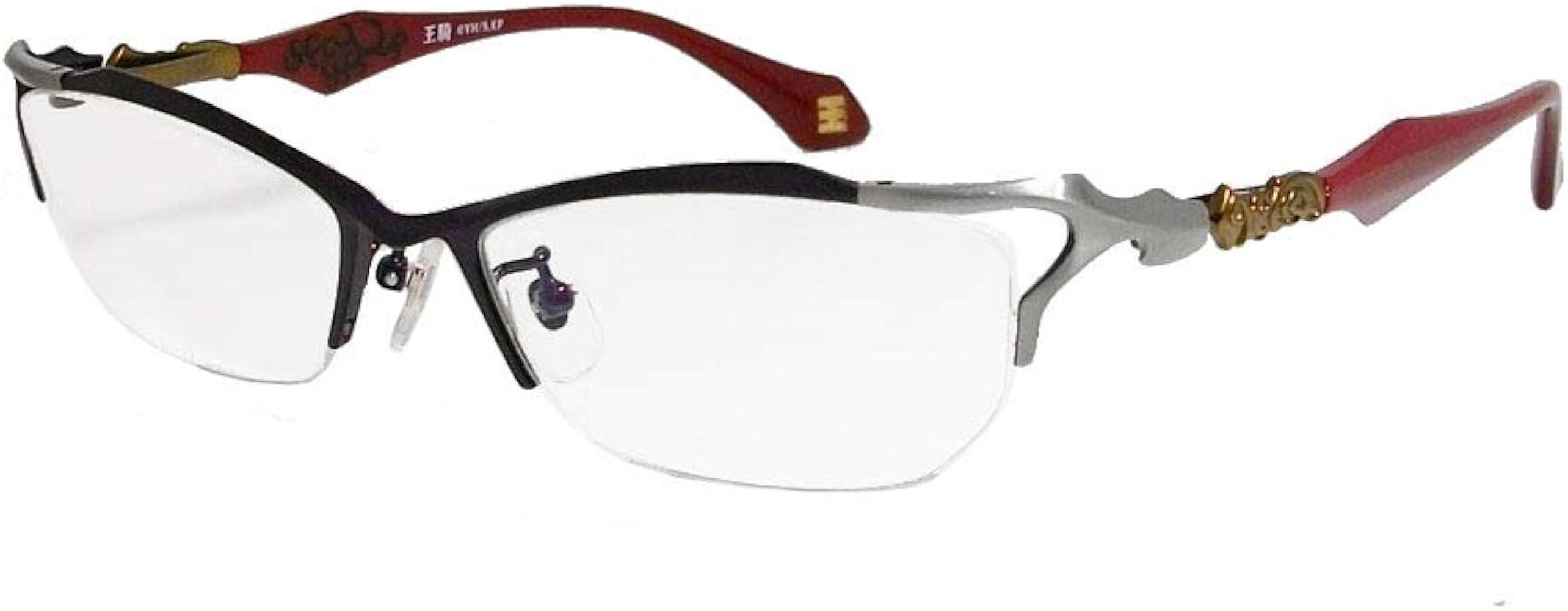 新品未使用 キングダム 王騎 イメージ ブルーライトカット 眼鏡 新品未使用 キングダム 王騎 イメージ ブルーライトカット 眼鏡