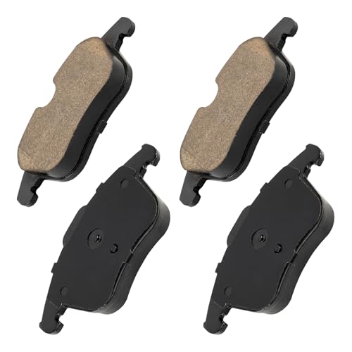 PHILTOP D1375 Front Carbon Fiber Ceramic Brake Pads, Automotive Replacement Brake Pads for Volkswagen 2012-2020 Passat, Volkswagen 2009-2017 Tiguan, Audi 2015-2018 Q3 Quattro, Audi 2015-2018 Q3, 4PCS