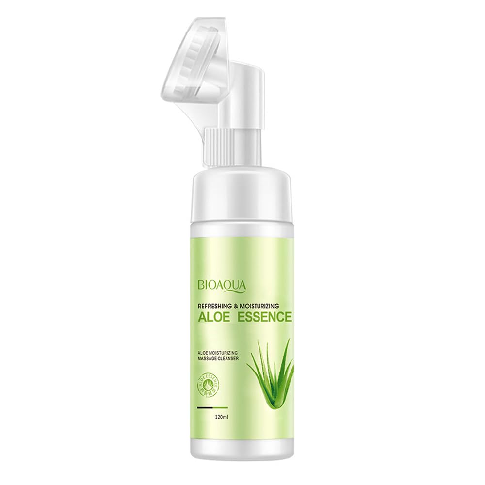Amazon.com: BIOAQUA Aloe Vera Massage Cleanser Facial Foam