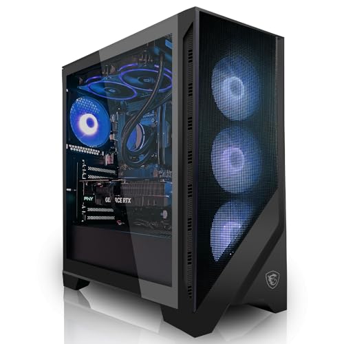 SYSTEMTREFF High-End Gaming PC Intel Core i7-14700KF 20x5.6GHz | Nvidia RTX 5090 32GB GDDR7 mit DLSS 4 | 2TB M.2 NVMe | 32GB DDR5 RAM | Windows 11 | Desktop Computer Rechner für Gamer, Zocker &