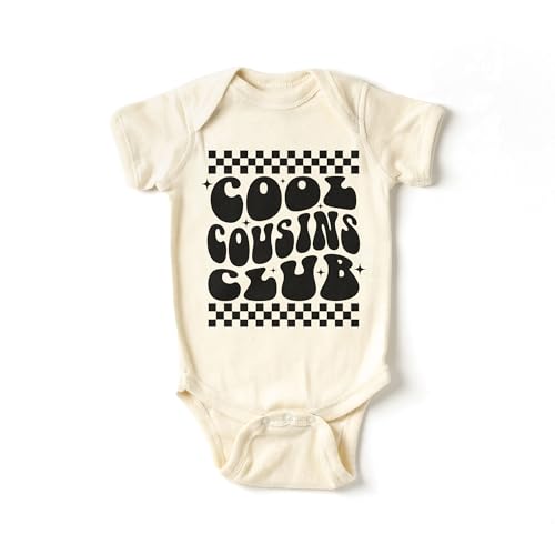 Cool Cousins Club Toddler Shirt - Cute Matching Retro Cousin Shirts - Natural Toddler & Youth Tee 5