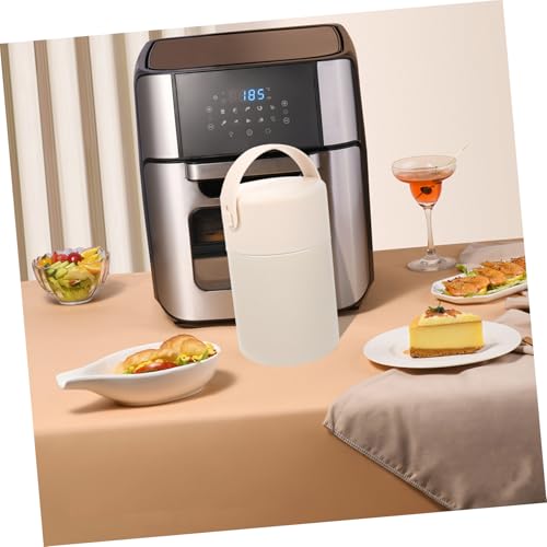 Termo para comida con cuchara y asa recipiente de 850ml portátil para excursiones 8