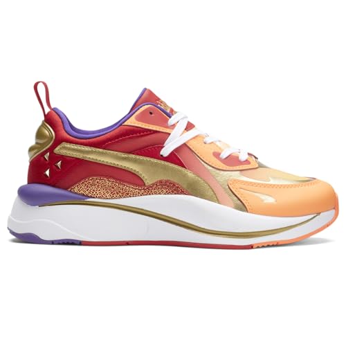 PUMA Womens Rs-Curve I Am Brave Lace Up Sneakers Shoes Casual - Orange