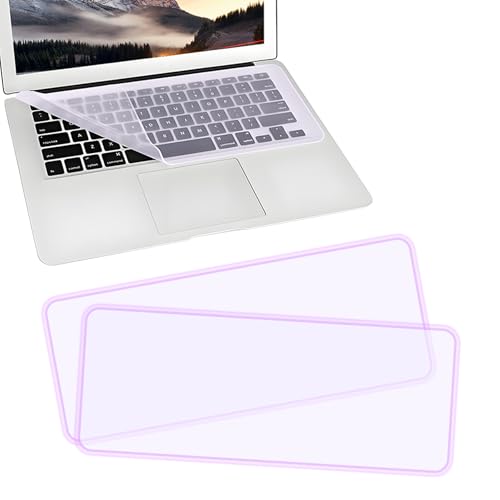 Protector de Teclado Universal Silicona Morado 15-17 Pulg miniatura 1
