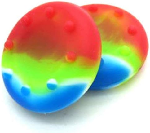 2 x Rainbow Controller Analog Thumbstick Grip Cover Caps For Sony PS3 PS4 XBOX ONE 360 Wii U