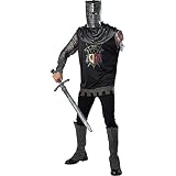 Fun World Adult Black Knight Costume X-Large