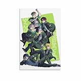 HRVCAS Wind Breaker Anime Poster Wall Art Decoration Canvas Painting Wall Art Poster for Bedroom Living Room Decor 08x12inch(20x30cm) Unframe-style