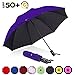 ABCCANOPY Umbrella Windproof Travel Umbrella - Wind Resistant, Small - Compact, Light, Automatic, Strong, Mini, Folding and Portable - Backpack, Car, Purse Umbrellas for Rain - Men and Women