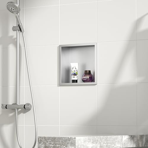 Buy Stainless Steel Shower Niche 12 X 12 Brushed No Tile Needed