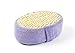 Produktbild * Badeschwamm mit Massageoberfläche | vier Farben wählbar: Lila, Grün, Weiß, Hellblau | ca. 15 x 10 cm | Massage- und Peelingschwamm (Lila)