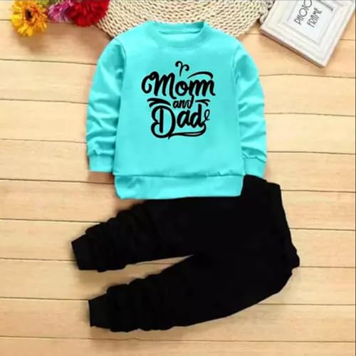 Image of Dress for Boys | Full Sleeve Hoisery Cotton Printed Sweatshirt and Pant Set for Baby Boys