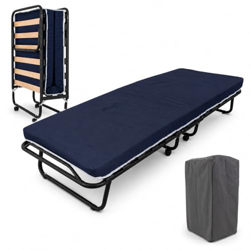 MUEBLIX.COM Cama Plegable RETI/GRITI (Azul)