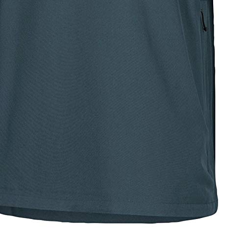 adidas Team Iconic S/S 1/4 Zip CAGE Jacket - Men's 653T049 Size M Black/White - Thumbnail 4