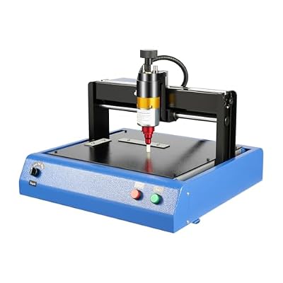 YYHGTRD Electromagnetic Dot Peen Engraver, 7.9x5.9in Electric Marking Machine, 5X Striking Force, 200Hz, Auto Date/Serial Number, Metal Label Printer for Steel Aluminum