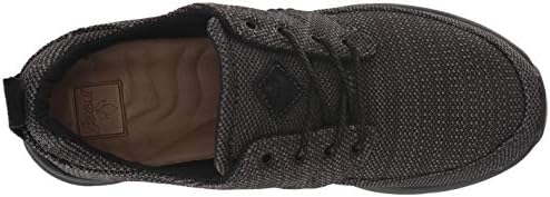 Reef Women's Rover Low TX Sneaker, Black/Black, 075 M US | Image 4