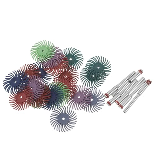 DOITOOL 1�Z�b�g 1�C���` ���W�A�� �u���b�X�� �f�B�e�[�������z�C�[�� �L�b�g 3mm �V�����N�t�� ���� �v���� �O���b�g80�`2500 �W���G���[����