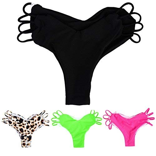 KTM Healthcare® Leopard, XL : Women Bikini Bottom Swimwear Beach Thong T-Back Bathing Swim Suit Size S-XL EA14-image-15