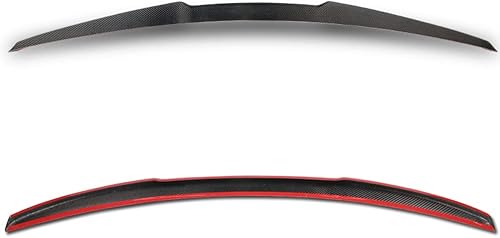Miniatura 4 de Q1-Tech - Alerón de la tapa trasera del maletero compatible con BMW Serie 5 2011-2016 F10 F18 520i 528i 535d 550i M5 530i, alerón trasero de fibra