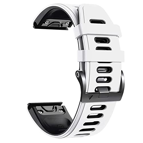 Bracelet Easyfit 26mm noir militaire avec système de fixation rapide - 6